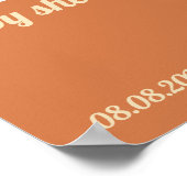 Retro Welkomstregenboogmakerij Poster (Hoek)