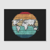 Retro-Wereldkaart (Voorkant)