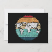 Retro-Wereldkaart (Achterkant)