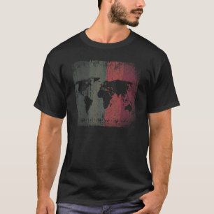 Retro-Wereldkaart 1 T-shirt