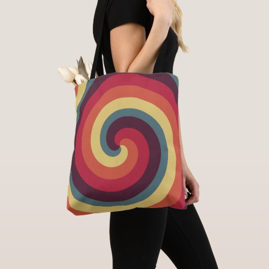 retro-werveling tote bag (Dichtbij)