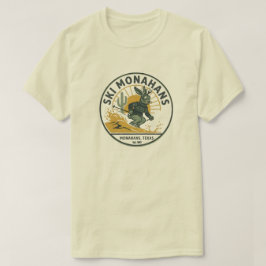 Retro West Texas State Park Parodie Grafisch T-Shi T-shirt