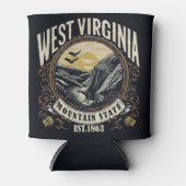 Retro West Virginia Blikjeskoeler (Voorkant)