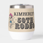 Retro Westerne 50ste Rodeo Verjaardag (Voorkant)