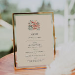Retro Westerne Cactus Desert Bruiloft Menu<br><div class="desc">Mooie menukaarten om je tafelinstellingen te complimenteren op je bruiloft of volgende etentje. Een leuk, retro geïllustreerd woestijn collectie met gedurfde westerne kleuren. Dit collectie bevat afbeeldingen van woestijnlandschappen, saguarocactus met enkele wilde westcowboys en cowgirls. Pure magie in overvloed met dit palet geaard in cactus - en woestijn - geïnspireerde...</div>