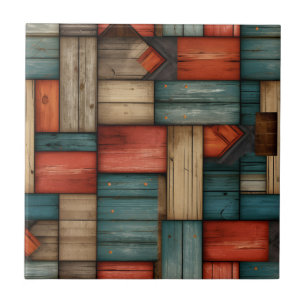 Retro Westerne keramische Tegel Tegeltje