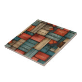 Retro Westerne keramische Tegel Tegeltje (Zijkant)