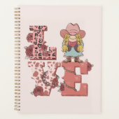 Retro Westerne Love Planner (Voorkant)