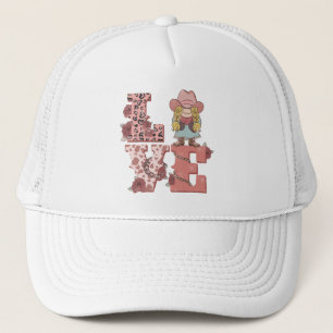 Retro Westerne Love Trucker Pet