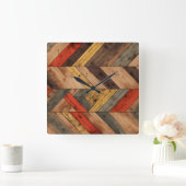 Retro Westerne wandklok (Huis)