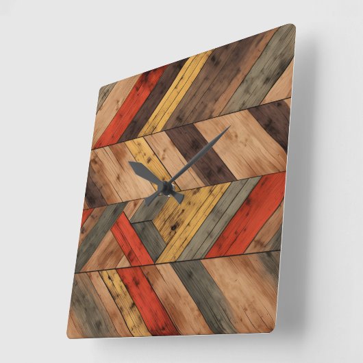 Retro Westerne wandklok (Hoek)