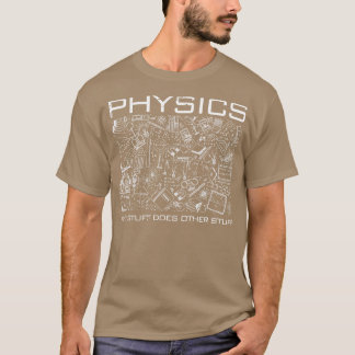 Retro Wetenschap Grappige Natuurkundigen T-shirt
