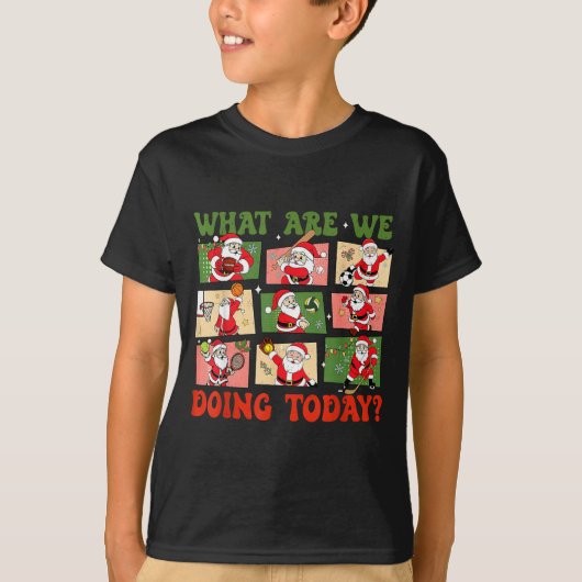 Retro What Are We Doing Today Santa Pe Teacher Tea T-shirt (Voorkant)