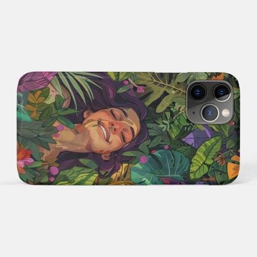 Retro Whimsical Boho  geïnspireerd Case-Mate iPhone Case (Achterkant (horizontaal))
