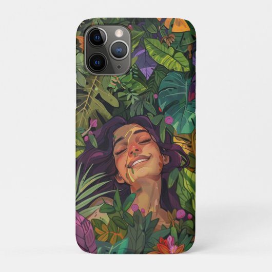 Retro Whimsical Boho  geïnspireerd Case-Mate iPhone Case (Achterkant)