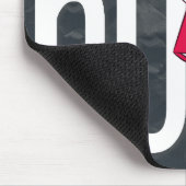 Retro Whimsical Bookish Ignorance Banned Office  Muismat (Hoek)