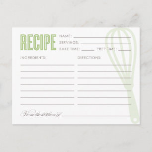 RETRO WHISK ONTVANGSTKAARTEN BRIEFKAART