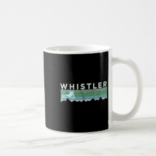 Retro Whistler Bc Canada Geschaatst Skiën Koffiemok