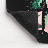 Retro Wicked Stamps Christmas Vibes Clothing Long Muismat (Hoek)