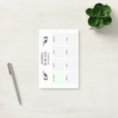 Retro wijzend handen om lijst te doen post-it® notes (Kantoor)