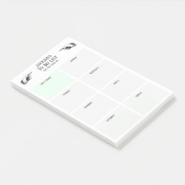 Retro Wijzende Handen Takenlijst Post-it® Notes