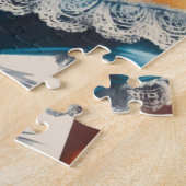 Retro Wild West Pin-up Legpuzzel (Zijkant)