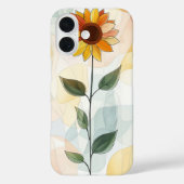 Retro Wildflower Stalk Case-Mate iPhone Case (Achterkant)