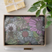 Retro Wildflower Winter Garden Tissuepapier (Geschenk)