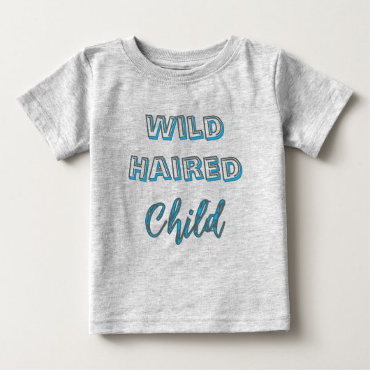 Retro Wildharig Kind T-Shirt (Voorkant)