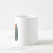 Retro Wildlife Forest Bear Outdoors Nature Koffiemok (Center)