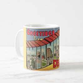 Retro Wilmington Delaware Mug Koffiemok