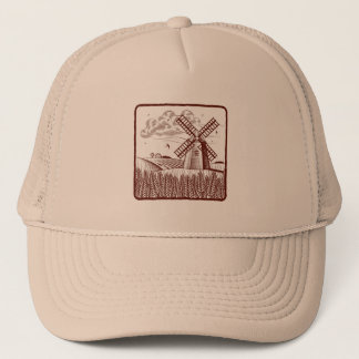 Retro Windmill Trucker Pet