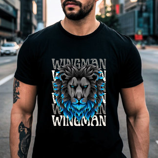 Retro Wingman T-shirt – Broeders Hebben Je Rug