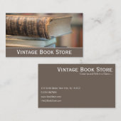 Retro, winkel foto - Visitekaartje (Voorkant / Achterkant)