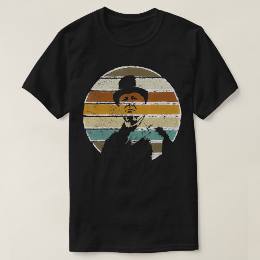 Retro Winston Churchill Retro Churchill T-shirt (Design voorkant)