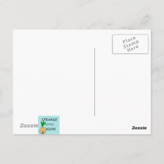 Retro Winter Ski Resort Briefkaart (Achterkant)