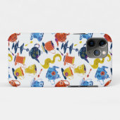  Retro Winter Whimsical Tea Party Case-Mate iPhone Case (Achterkant (horizontaal))