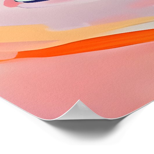 Retro Wirehaired Pointing Griffon Poster (Hoek)