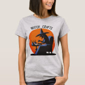 Retro Witch Craft Halloween T-shirt (Voorkant)