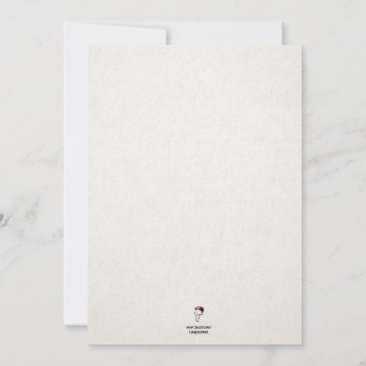 Retro Witch Halloween Uitnodigen Kaart (Achterkant)