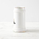 Retro Witch Pet Verduisterde naam Bierpul (Center)