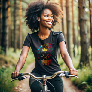 Retro With Lacoochee Fietsroute T-shirt