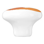 Retro woestijn met cactus keramische knop (Zijkant)