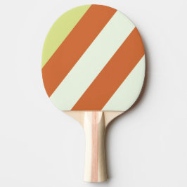 Retro Woestijncactus Vette Strepen Tafeltennisbatje