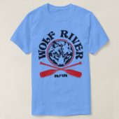 Retro  Wolf River Rafting (1) T-shirt (Design voorkant)