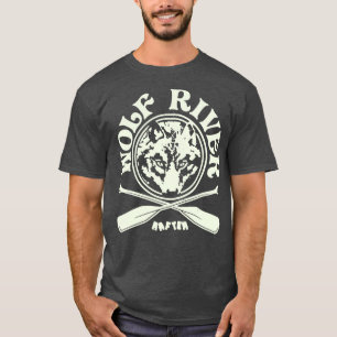 Retro  Wolf River Rafting T-shirt