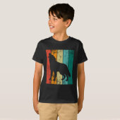 Retro Wolf T-shirt (Voorkant volledig)