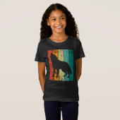 Retro Wolf T-shirt (Voorkant volledig)