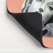 Retro Woman aan de telefoon, Drama Muismat (Hoek)