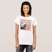 Retro Woman aan de telefoon, Drama T-shirt (Voorkant volledig)